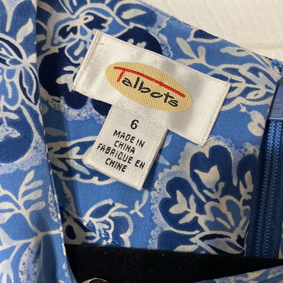 Talbots 100% Silk Dress - Picture 4 of 7